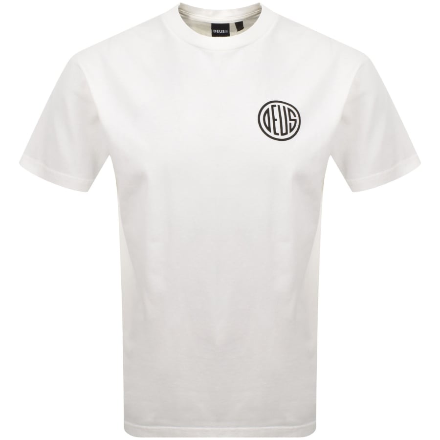 Deus Ex Machina Pill Logo Box Fit T Shirt White | Mainline